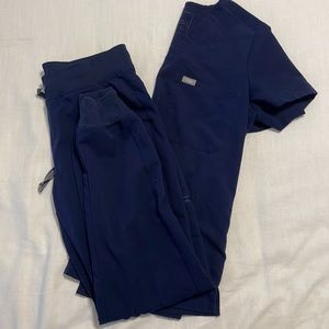 Figs scrubs navy blue XS/S